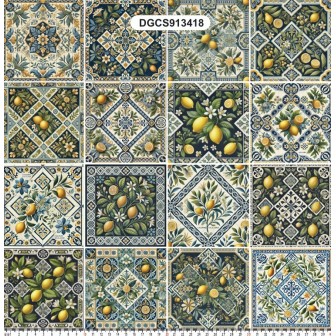 Tecido Eva Eva - Mosaico Limões