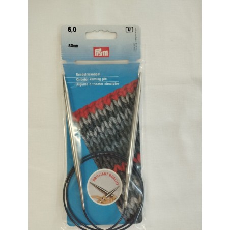Agulha para Tricot Circular N 6