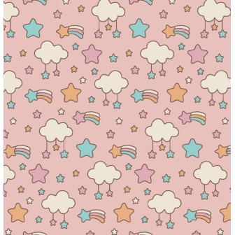 Kawaii Céu Rosa