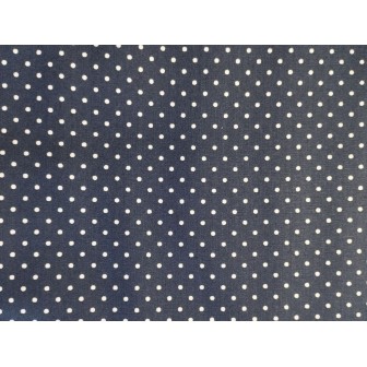 Pintinhas - Poppy Fabrics Azul Escuro