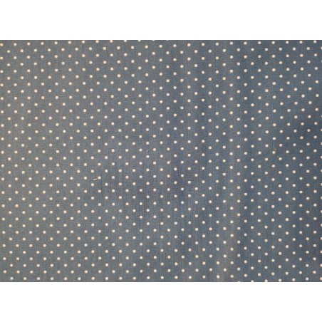 Pintinhas - Poppy Fabrics Azul Petroleo