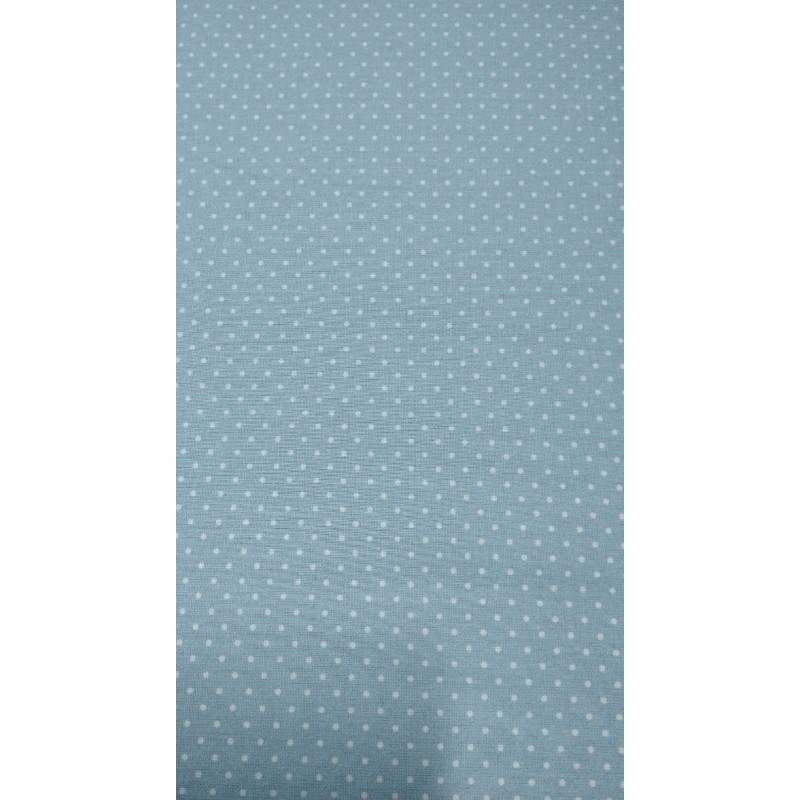 Pintinhas - Poppy Fabrics Azul Claro