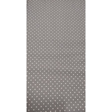 Pintinhas - Poppy Fabrics Cinza