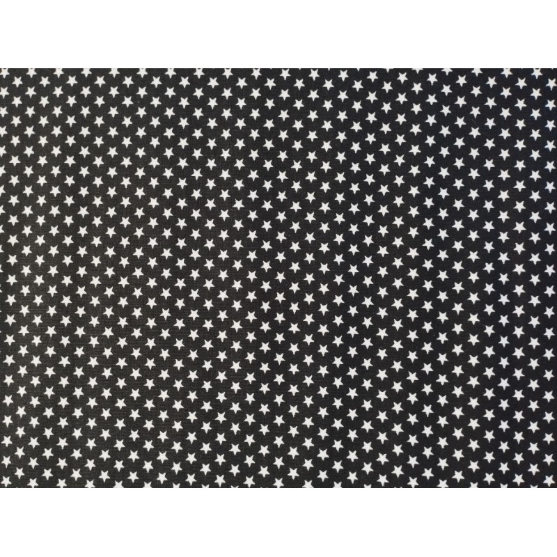 Estrelinhas - Poppy Fabrics Preto