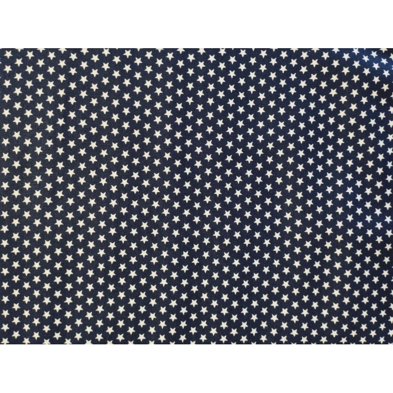 Estrelinhas - Poppy Fabrics Azul Escuro