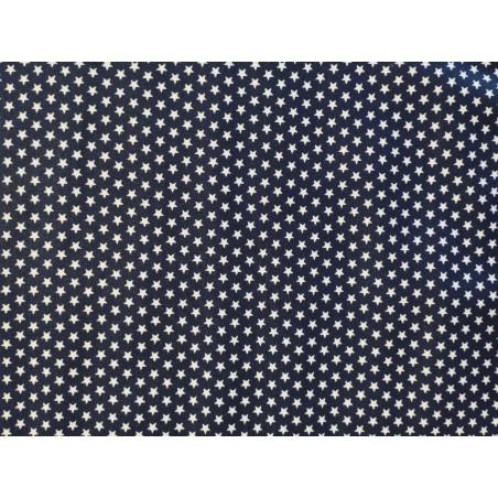 Estrelinhas - Poppy Fabrics Azul Escuro