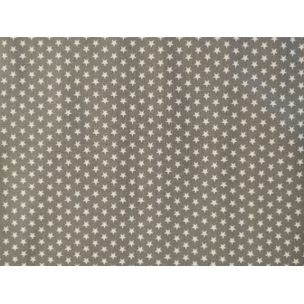 Estrelinhas - Poppy Fabrics Cinza