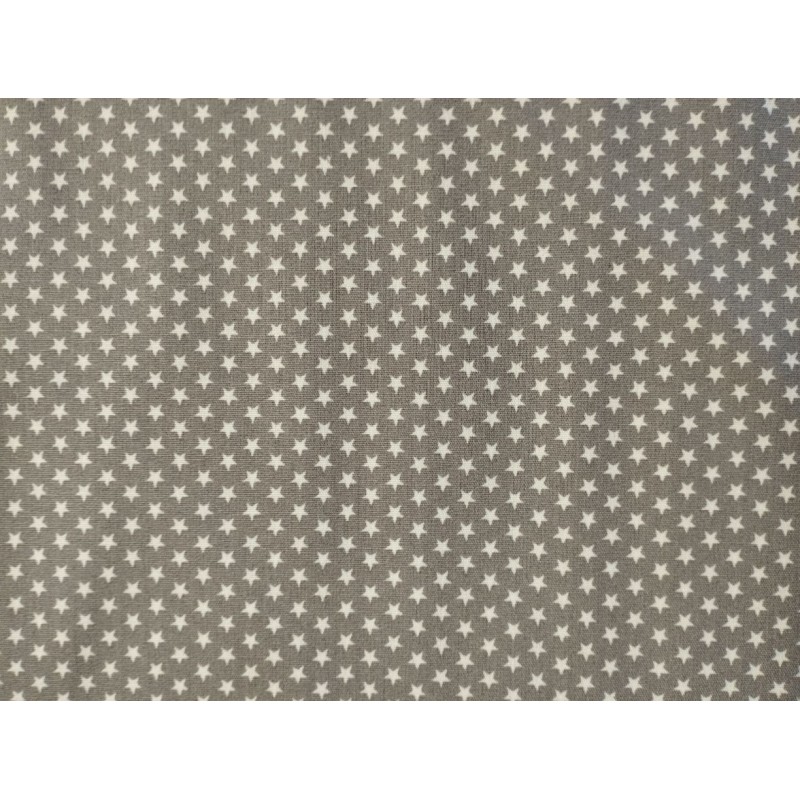 Estrelinhas - Poppy Fabrics Cinza