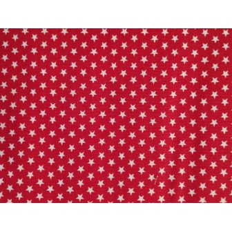 Estrelinhas - Poppy Fabrics Vermelho