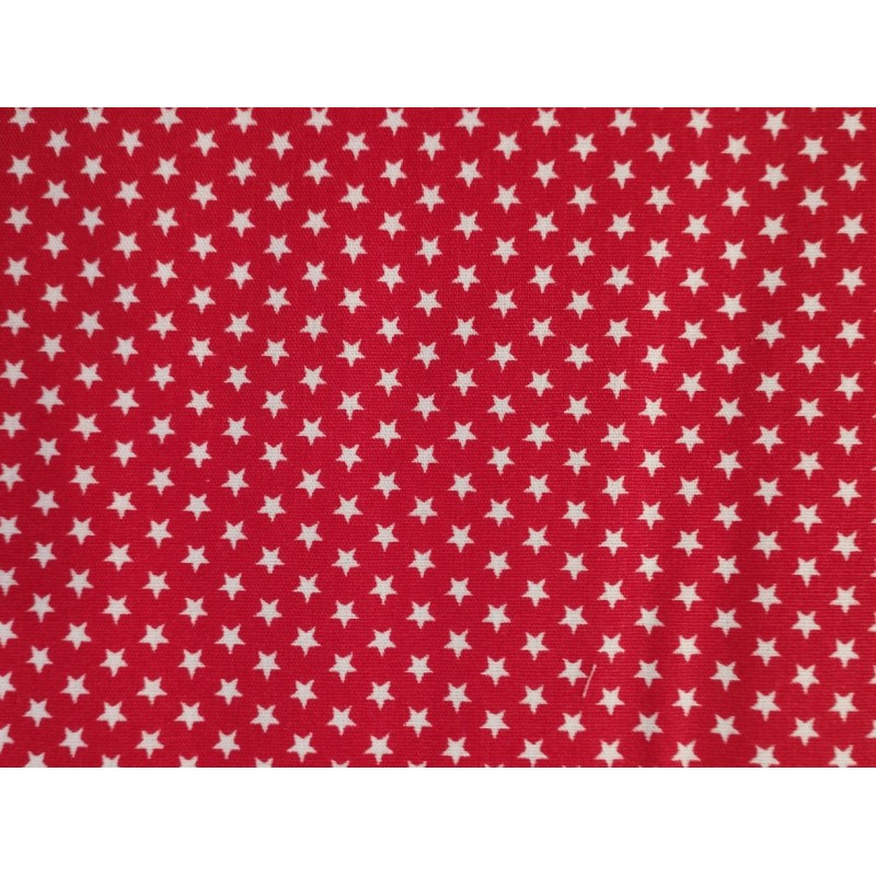 Estrelinhas - Poppy Fabrics Vermelho