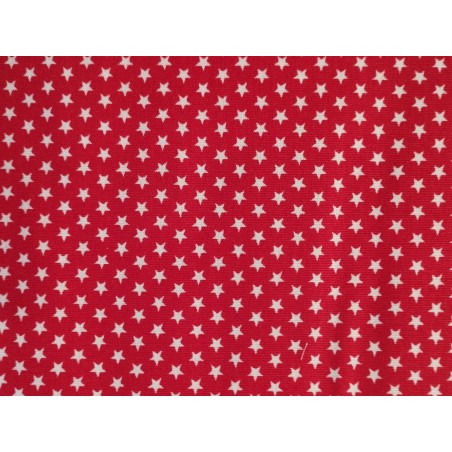 Estrelinhas - Poppy Fabrics Vermelho