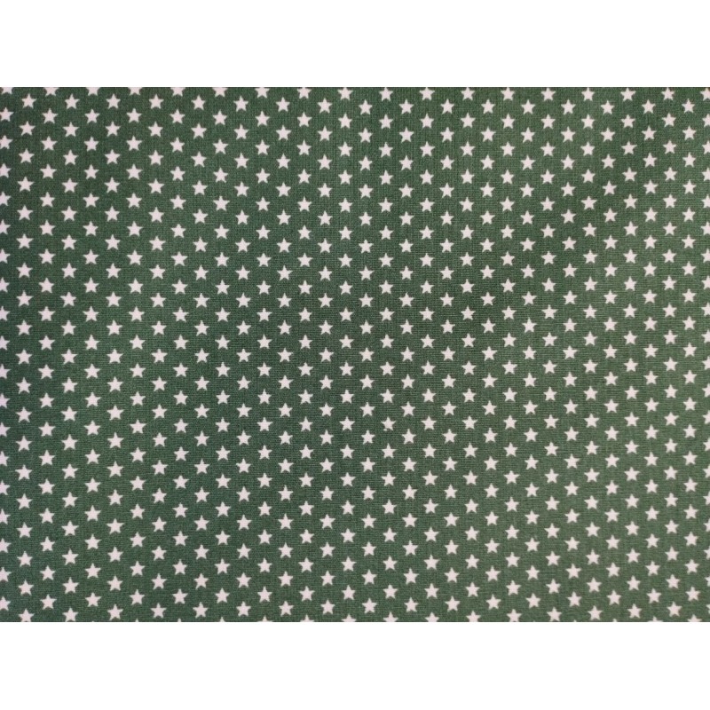 Estrelinhas - Poppy Fabrics Verde Escuro