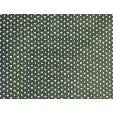 Estrelinhas - Poppy Fabrics Verde Escuro