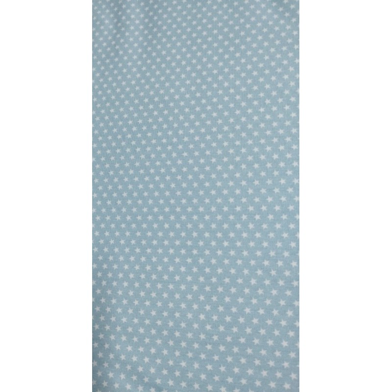 Estrelinhas - Poppy Fabrics Azul Claro