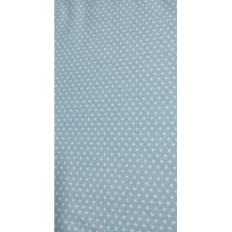 Estrelinhas - Poppy Fabrics Azul Claro