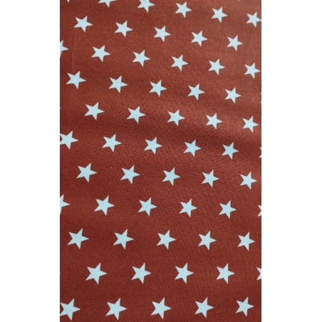 Estrelas - Poppy Fabrics Tijolo