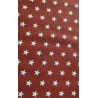 Estrelas - Poppy Fabrics Tijolo