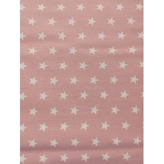 Estrelas - Poppy Fabrics Rosa