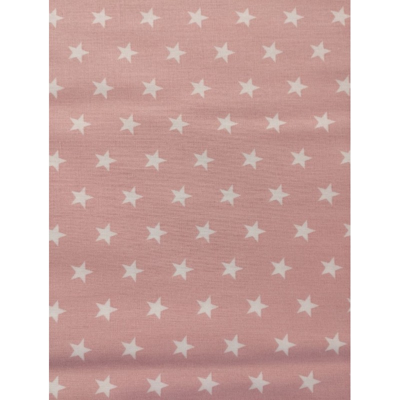 Estrelas - Poppy Fabrics Rosa