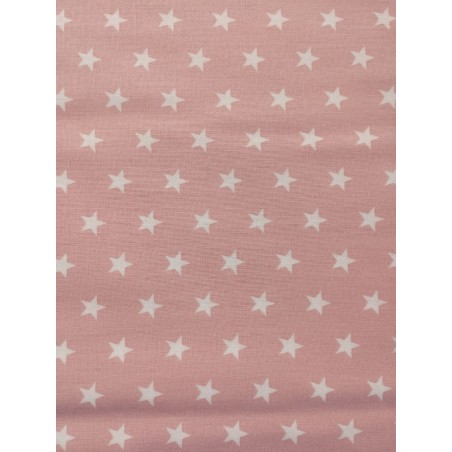 Estrelas - Poppy Fabrics Rosa