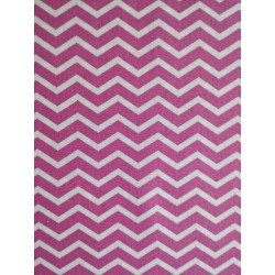 Chevron Fushia