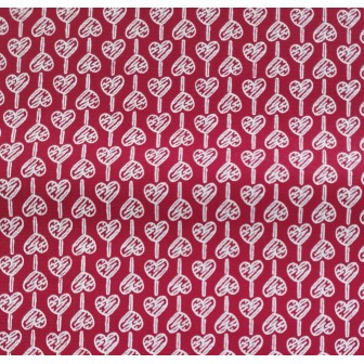 Pirulito de Corações Vermelho