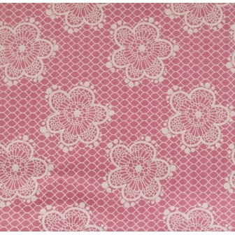 Flores de Renda Rosa