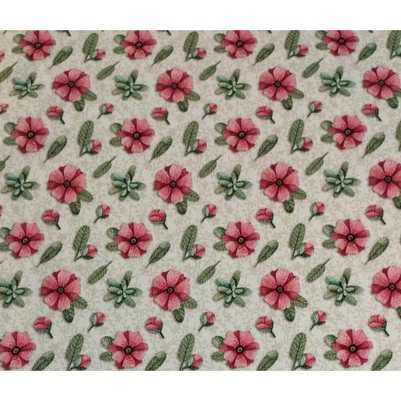 Amizade Verdadeira - Flor Mini Beje