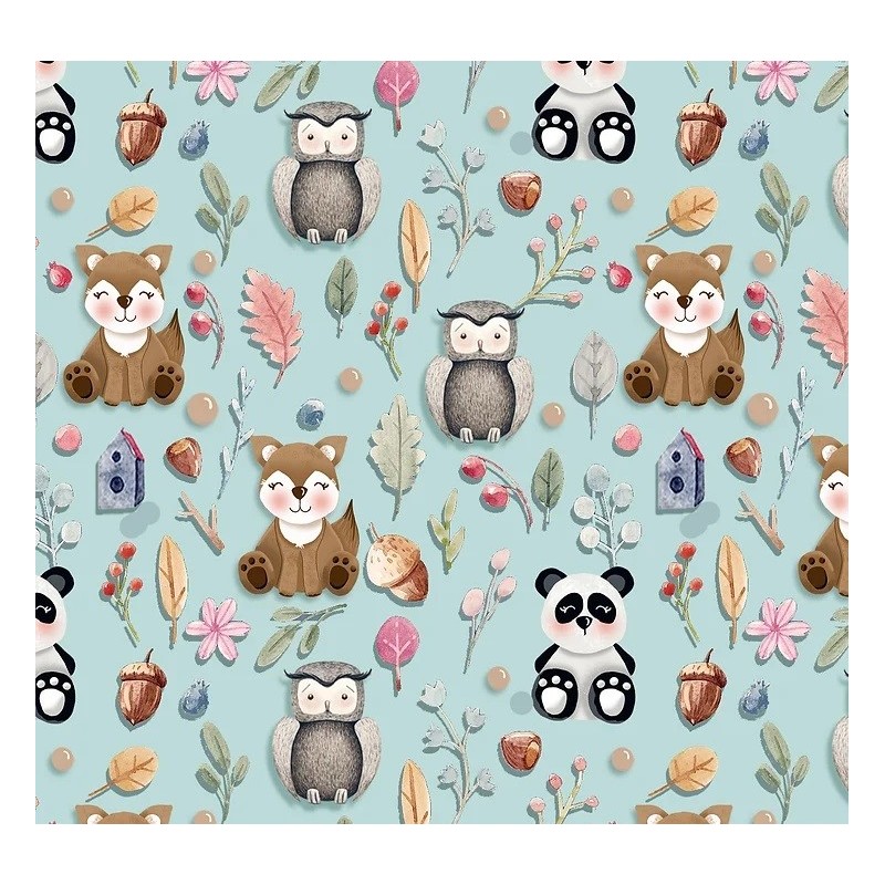 Dig. Animais na Floresta- Mini Bichinhos