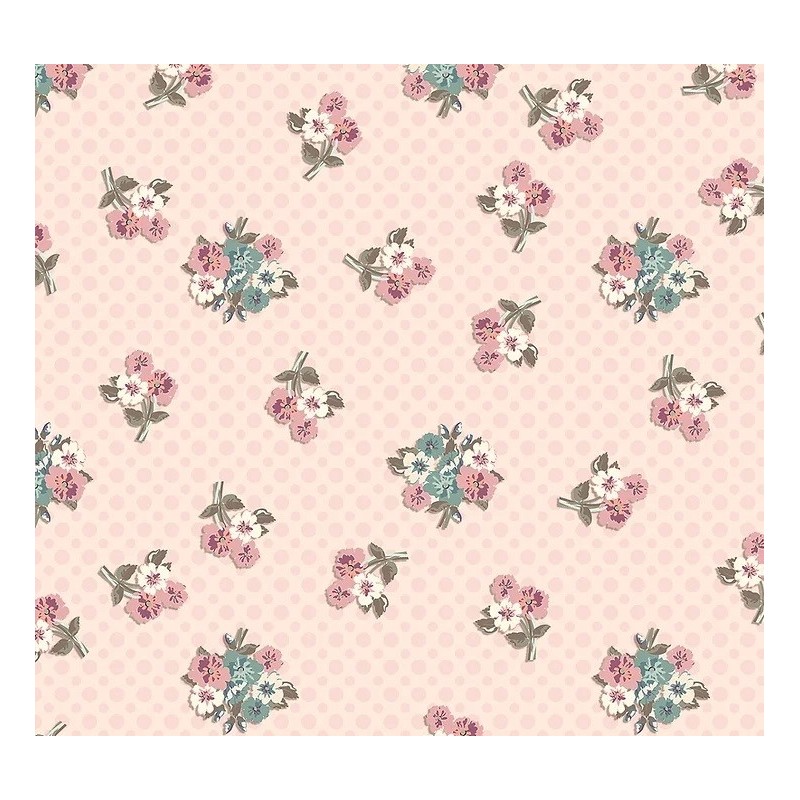 Digital Floral rosa
