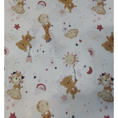 Baby Animais Rosa - Branco
