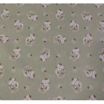Gatinhos Fundo Verde