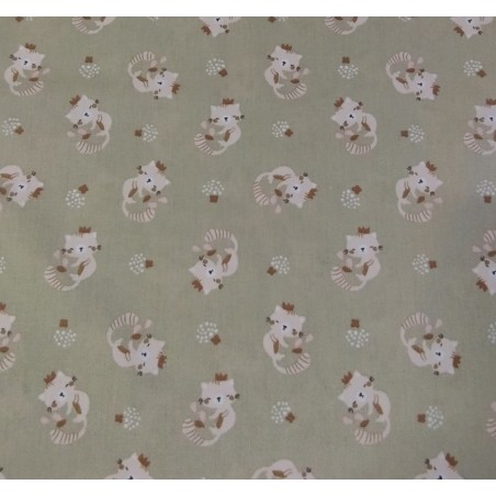 Gatinhos Fundo Verde