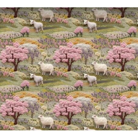 Fabricart- Ovelhas no Pasto 3D