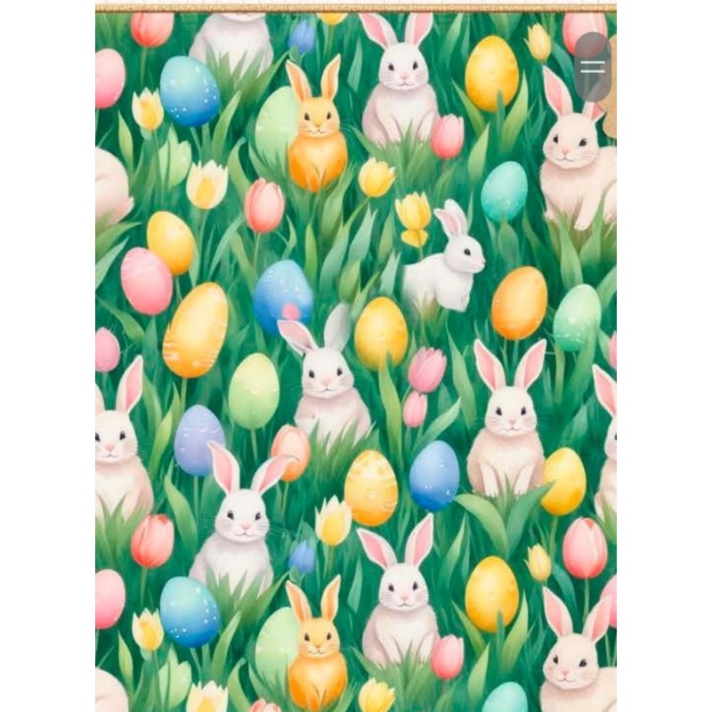 Campo de coelhos Páscoa